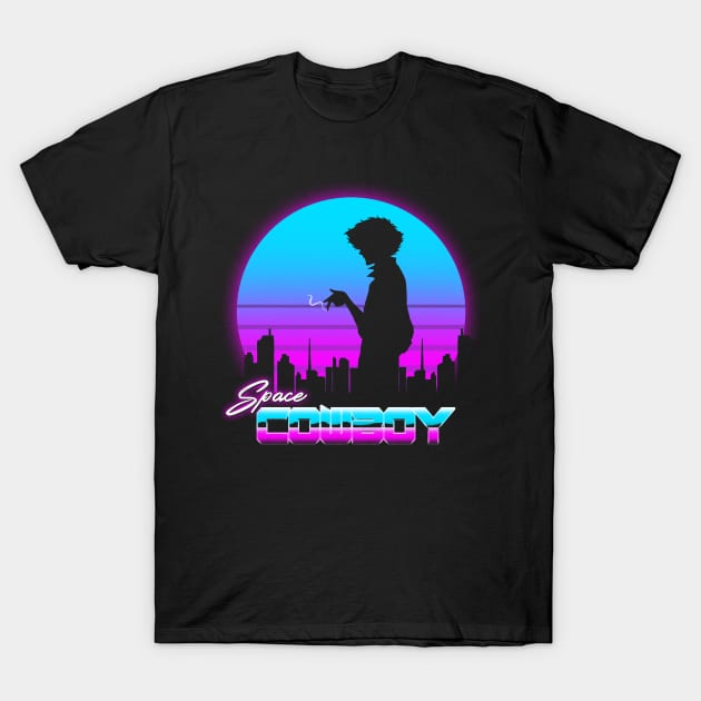 Retro Cowboy T-Shirt by ddjvigo